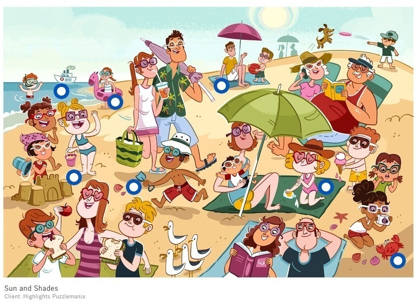 Estar + gerundi: ¿Qué está pasando en la playa?