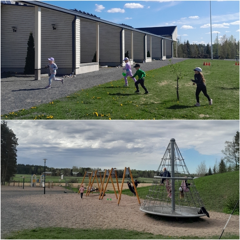 Leikkejä ulkona