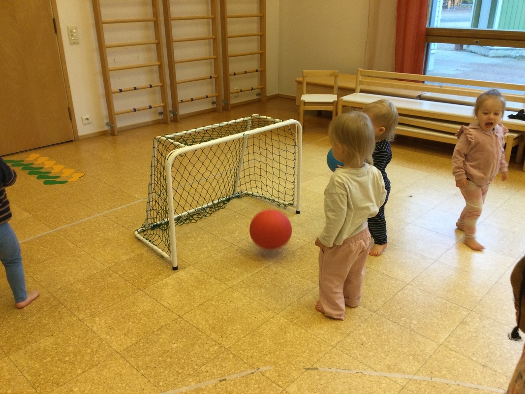 Kyllä se pallo maaliinkin asti meni.