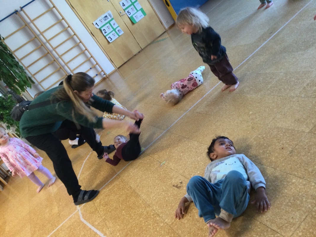 Breakdancea aikuisen avustuksella