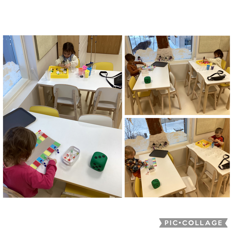 Lapsia pienryhmätoiminnassa