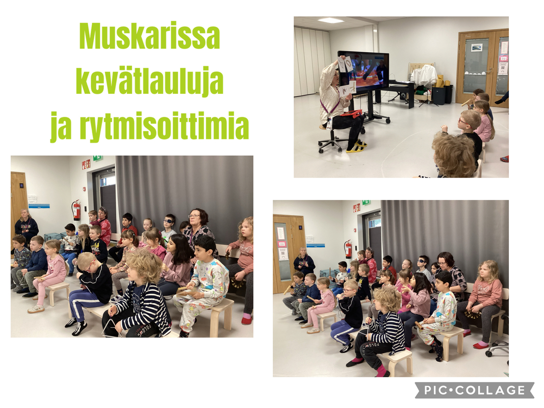 Muskarissa rytmisoittimia