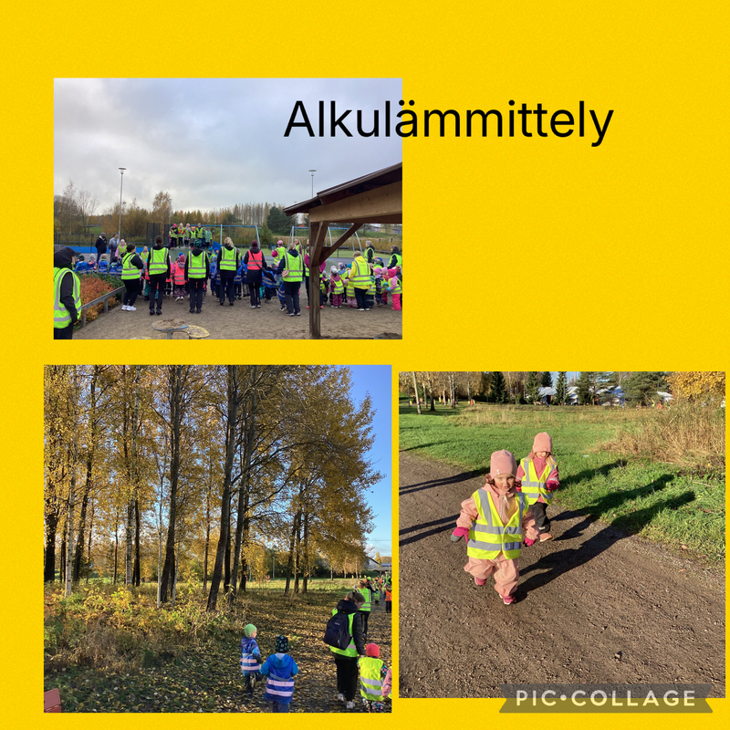 Lapsia juoksutapahtumassa