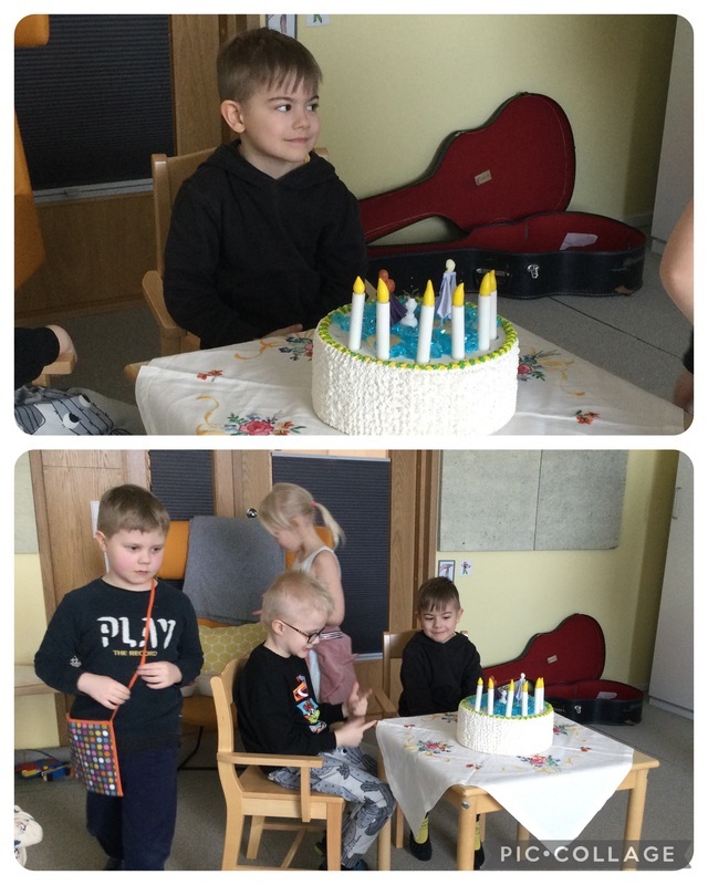Lapset synttärijuhlissa