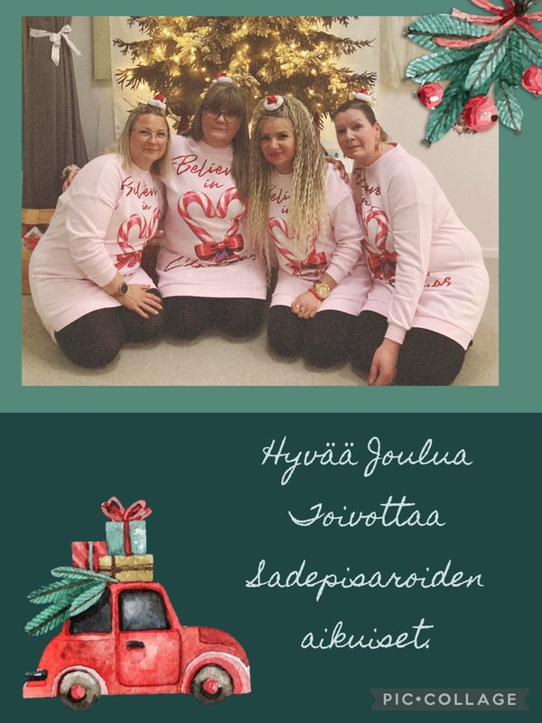 Ryhmäkuva Sadepisaroiden aikuiset.