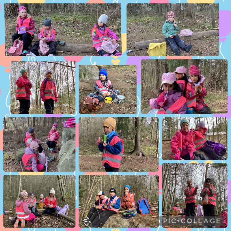 Vappu pic-nic. Eväsretki Talsoilan metsään.