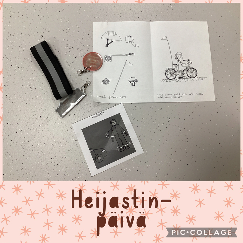 Pimeän tullen Heijastin-päivän materiaalia