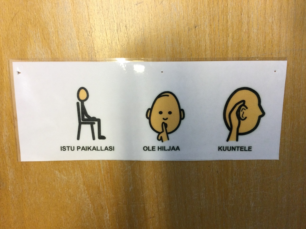 Kuvitetut ohjeet toimintaohjeet