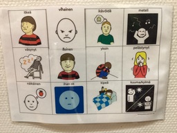 Kuvatuki erilaisiin tunne- ja olotiloihin