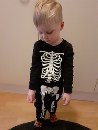 Pukeutuminen luurangoksi
