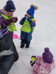 Mäenlaskun jälkeen maistui lämmin kaakao.