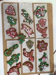 Koristellut piparkakut