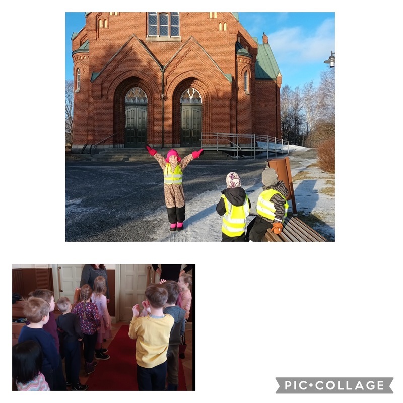 Lapset Forssan kirkossa