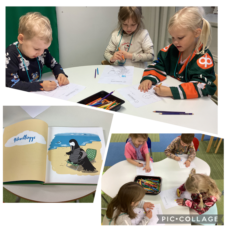 Vahvuus varis tuokio ja ystävyys teema