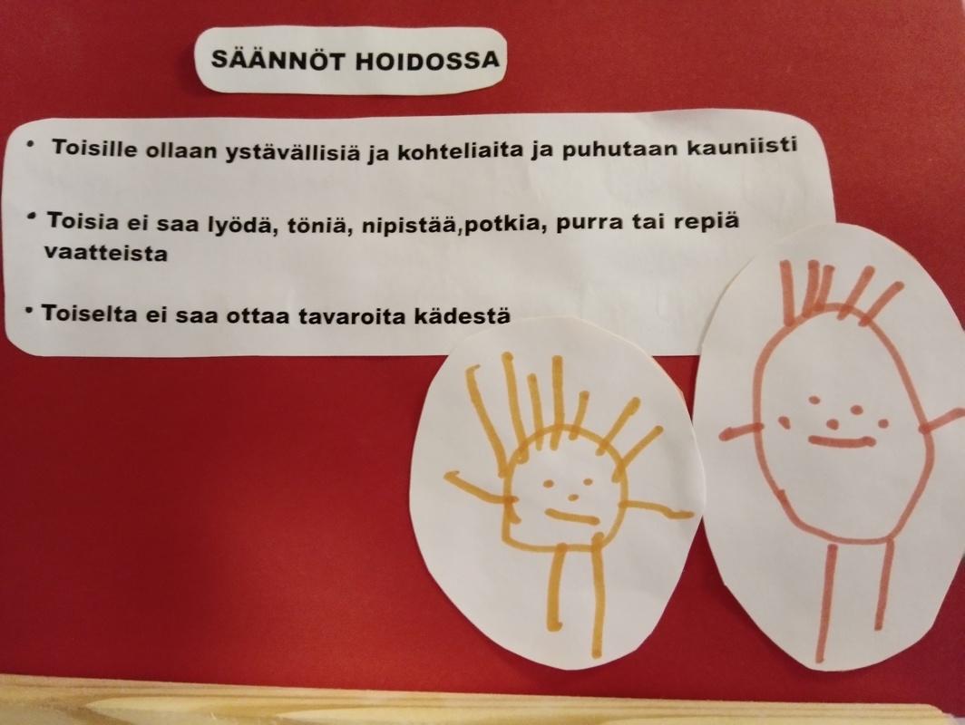 Huoneentaulu; säännöt hoidossa