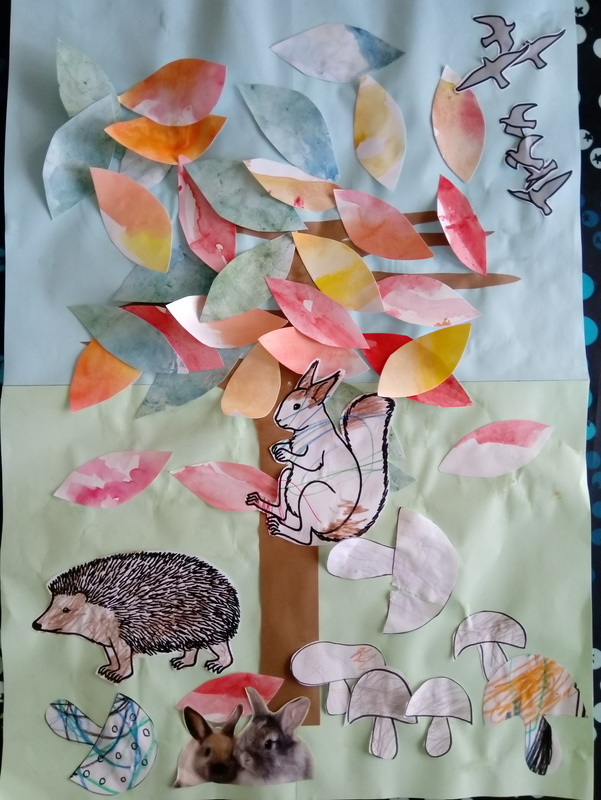 Askartelu; syksyinen taulu