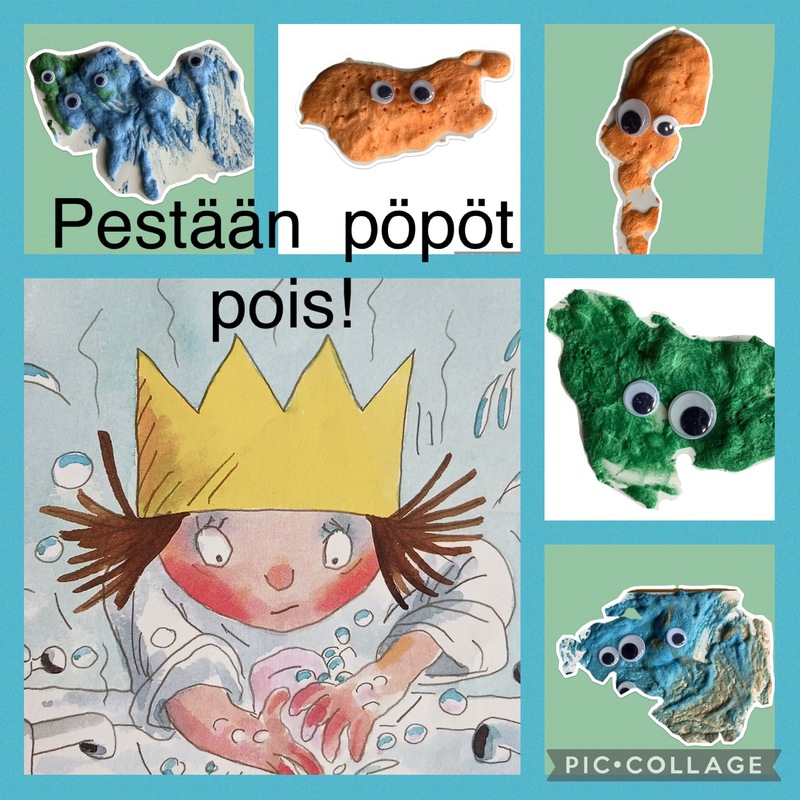 Lasten askartelu pöpöistä