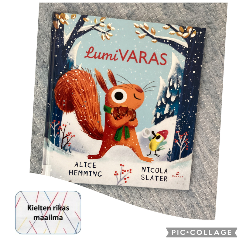 Tammikuulla 2026 Lumivaras-kirja