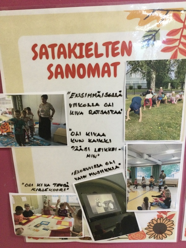 Valokuvia viikosta ja lasten lausahduksia viikosta
