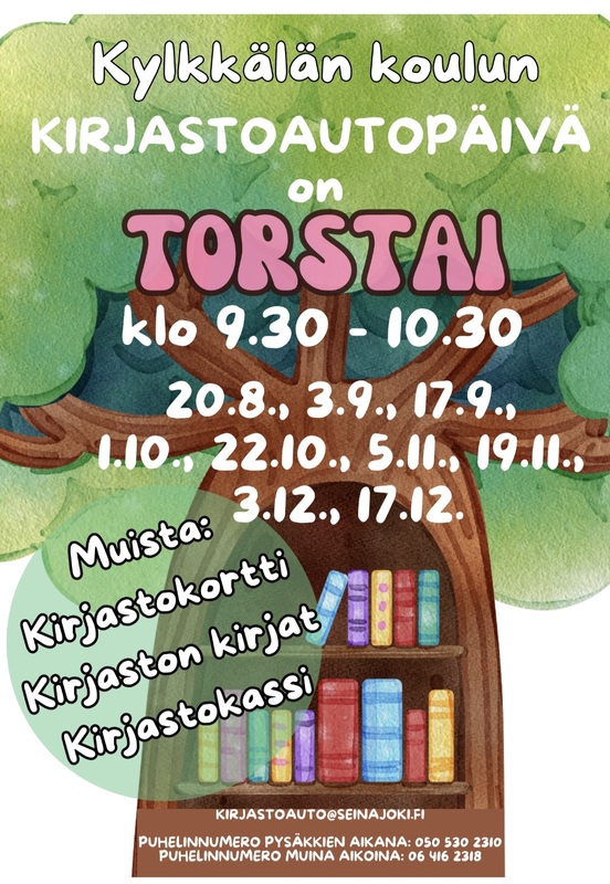 Kirjastoauto vierailee!