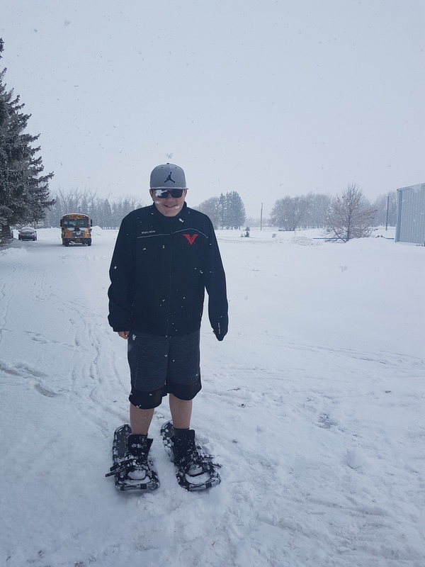 Fresh Snowfall and a High of -1 Degrees Celsuis