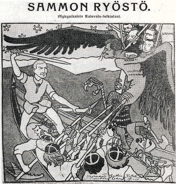 Alexaner Paischeff Sammon ryöstö.jpg