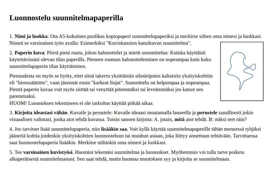 Suunnitelma