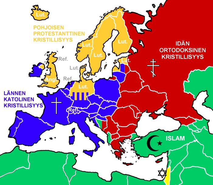 Euroopan uskonnot