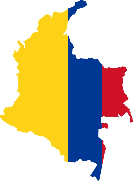 kolumbian kartta