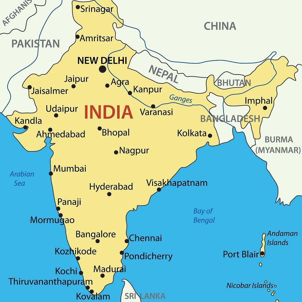 intian kartta Intian kartta intian kartta