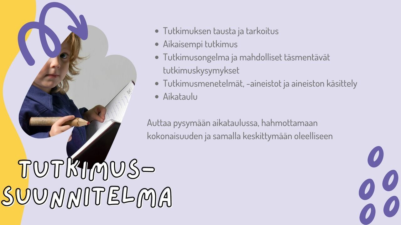 tutkimussuunnitelma