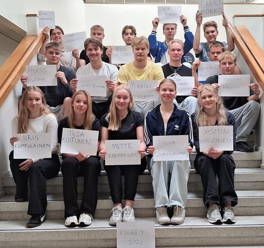 Ryhmä 1 (2026 aloittaneet)