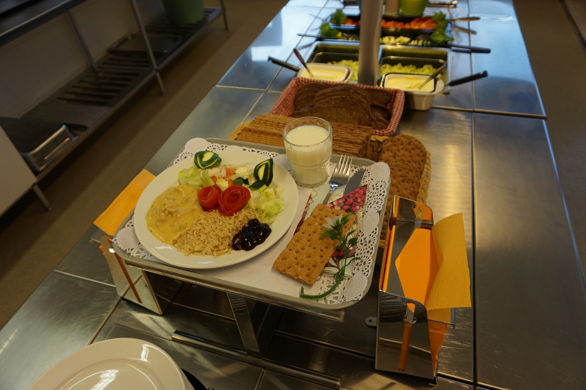 Päivän menu oli oppilaiden toiveruoka