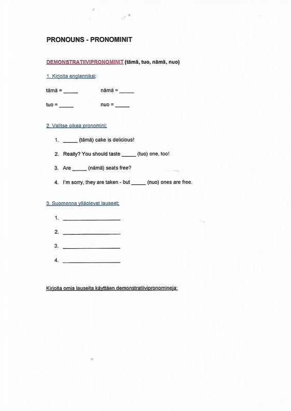 Pronominit 1