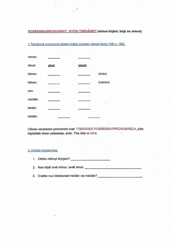 Pronominit 3