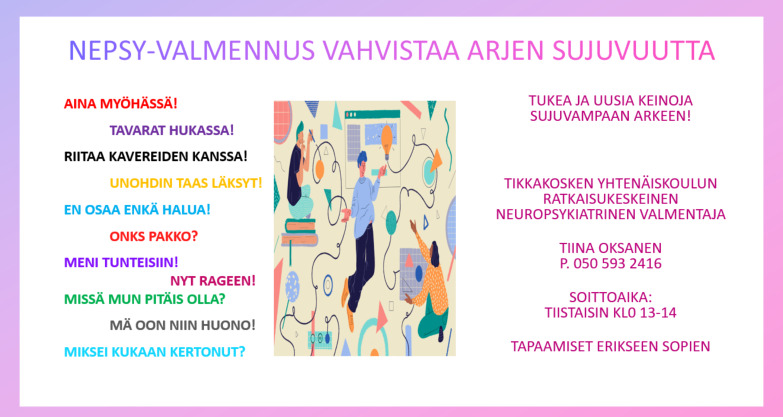 Koululla toimii nyt nepsy-valmennus!