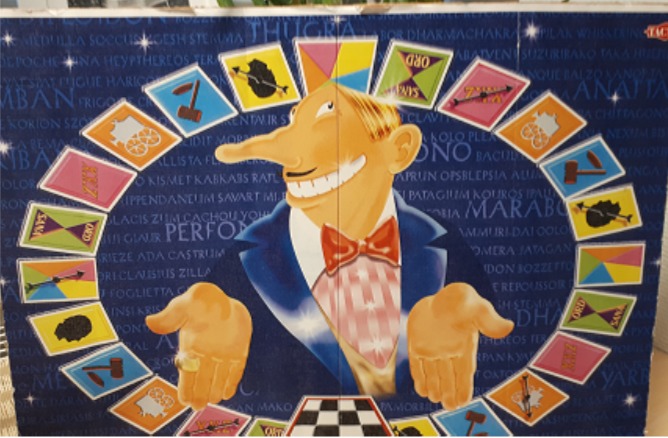 Rappakalja Kuva rappakaljapelistä