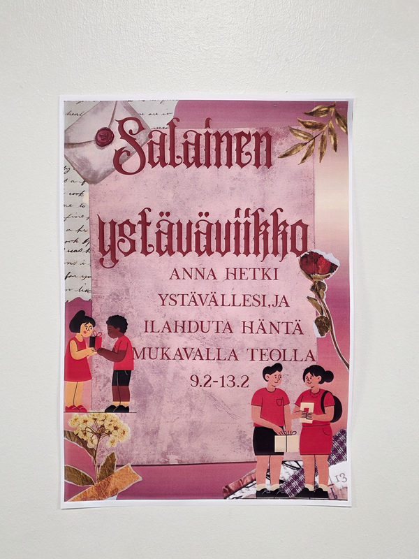 Salainen ystävä -viikko 9.-13.2.