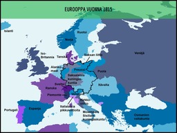Euroopan karttoja 1807-1919