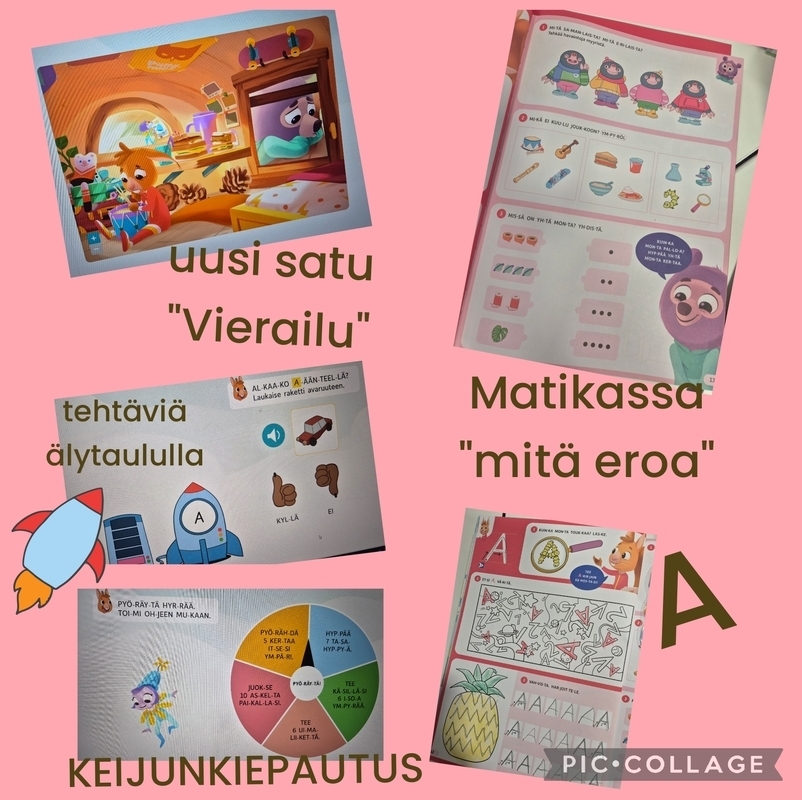 Äikässä uusi kirjain - A