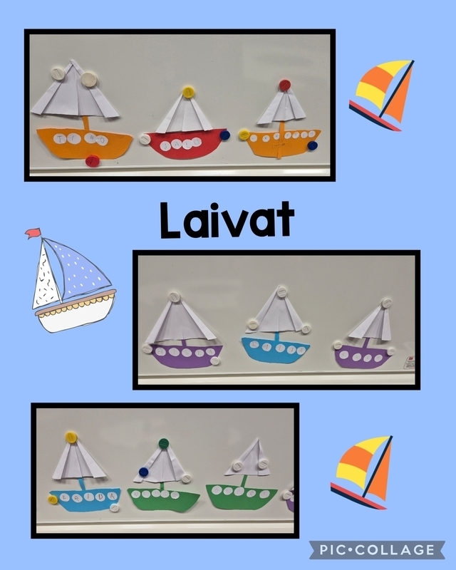 Laivat luokan seinällä