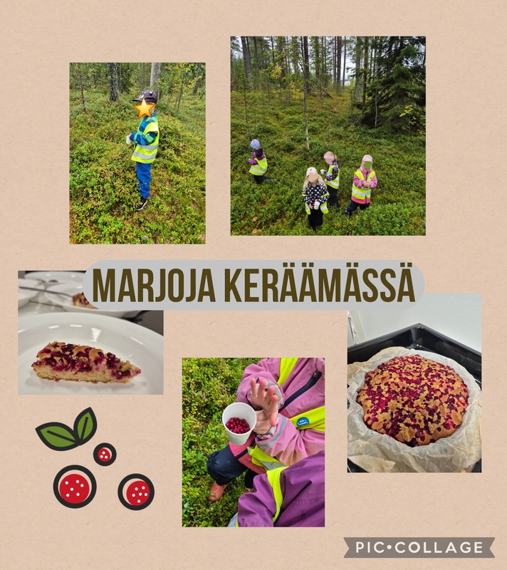 Tutustuimme metsän marjoihin