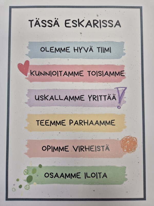 Yhteisiä pelisääntöjä