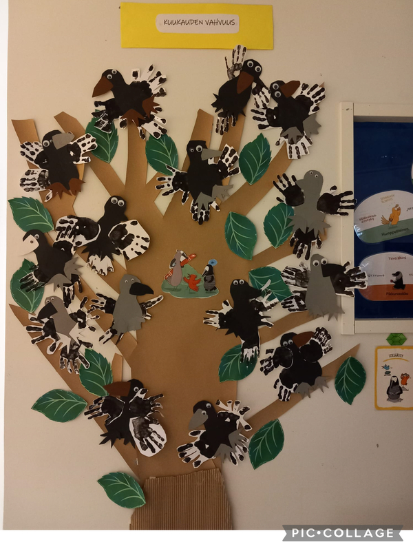 Poutapilvien Vahvuuspuu ja Varikset