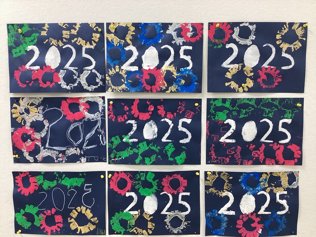 Kevät 2025  " Uusi vuosi"  "askartelu