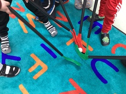"Säbä"= sählypeli on olllut suosikki lajimme eskarissa,🏒🥅 👏
