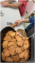 Pipareita leivoimme yhdessä eskarin tontturata päivää varten 😋