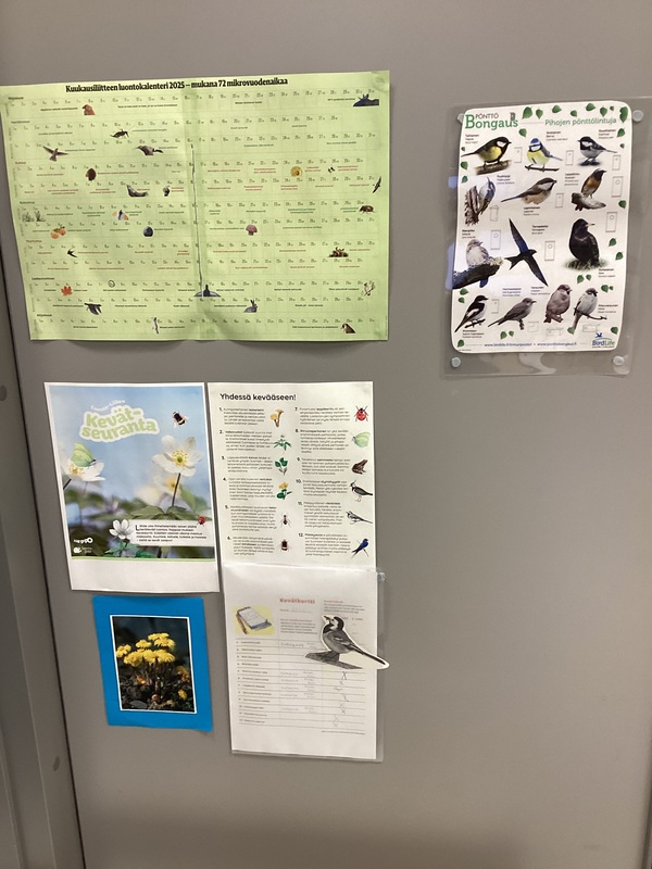 Olemme seurailleet kevään etenemistä