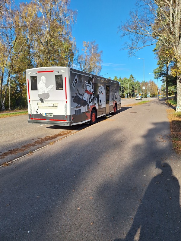 Tiistai on kirjasto-auto päivä