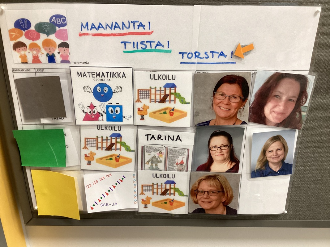 Torstai - pienryhmäpäivä